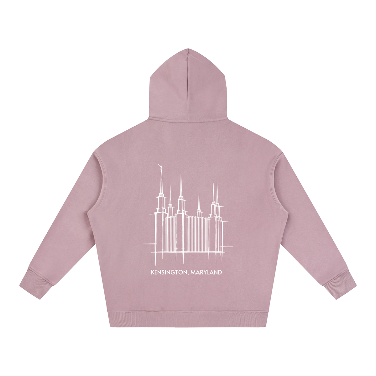 Ultra-soft Oversized Temple Hoodie (Washington D.C.)