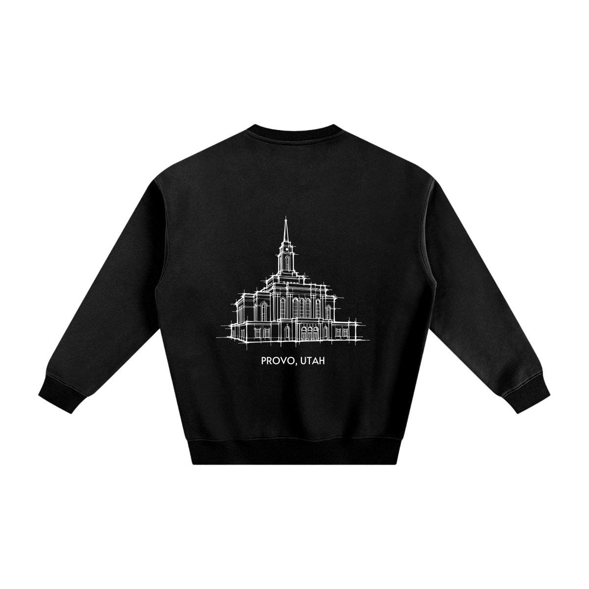 Ultra-soft Temple Sweatshirt (Provo Rock Canyon)