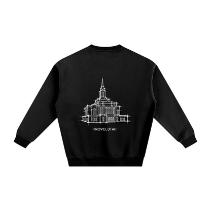Ultra-soft Temple Sweatshirt (Provo Rock Canyon)