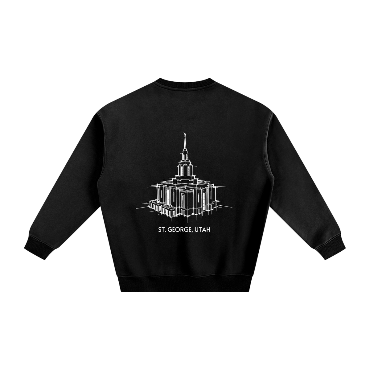 Ultra-soft Temple Sweatshirt (Red Cliffs)