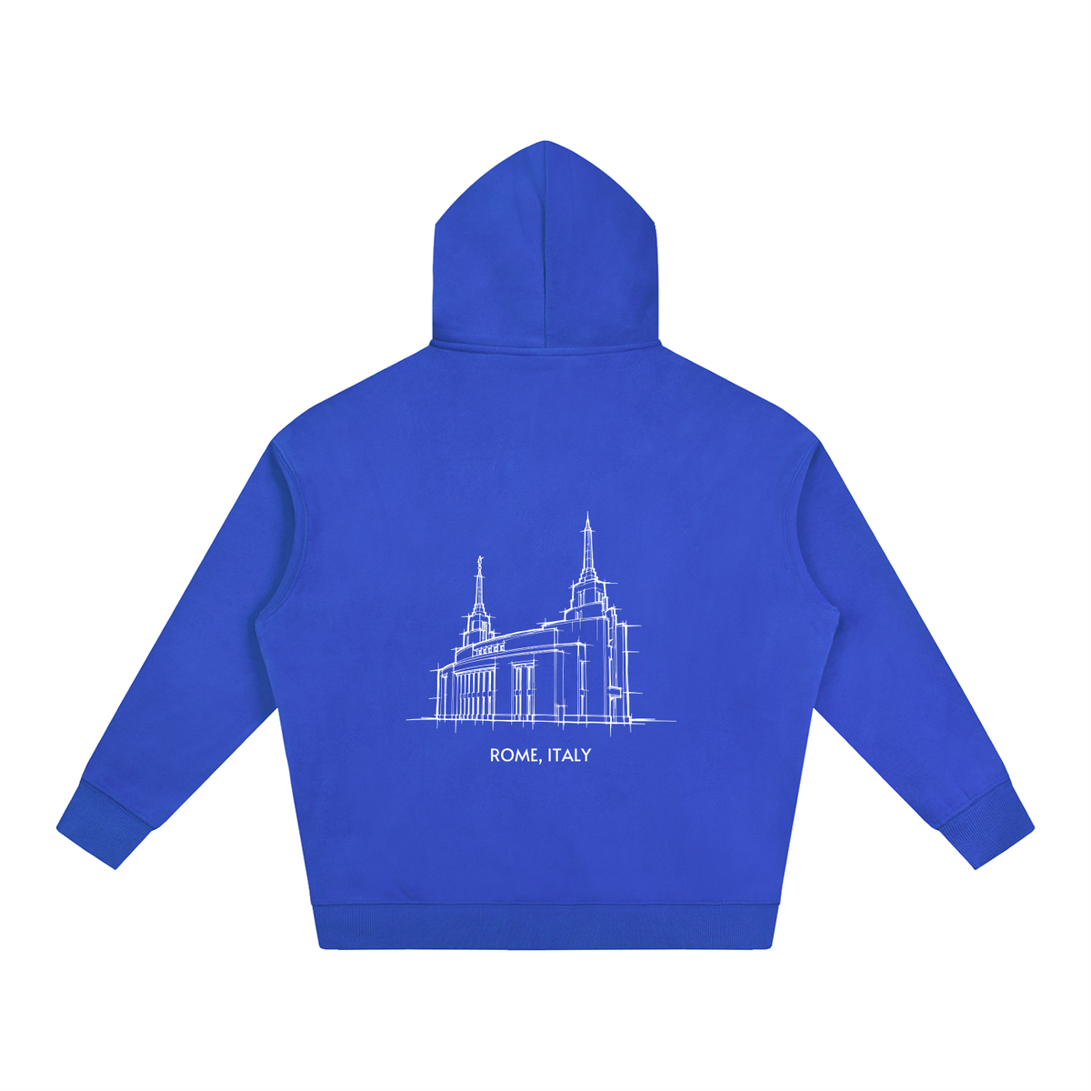 Ultra-soft Oversized Temple Hoodie (Rome)