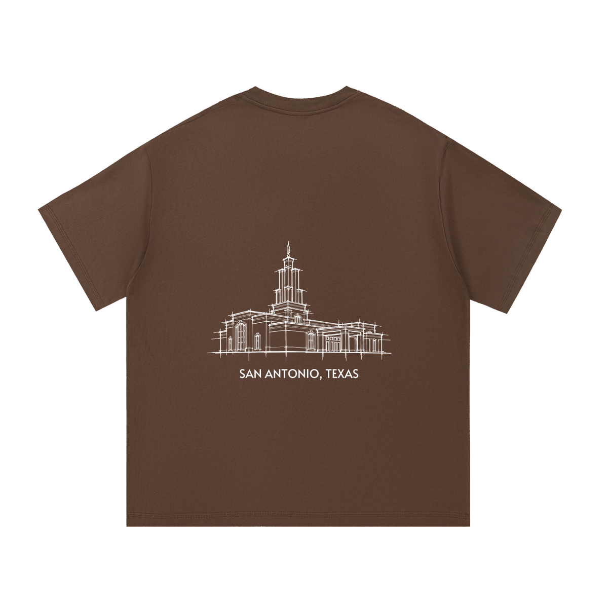 Essential Heavyweight Temple Tee (San Antonio)
