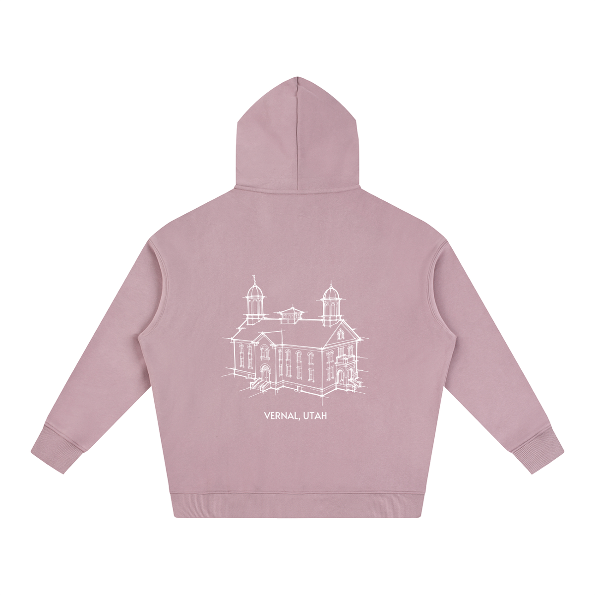 Ultra-soft Oversized Temple Hoodie (Vernal)