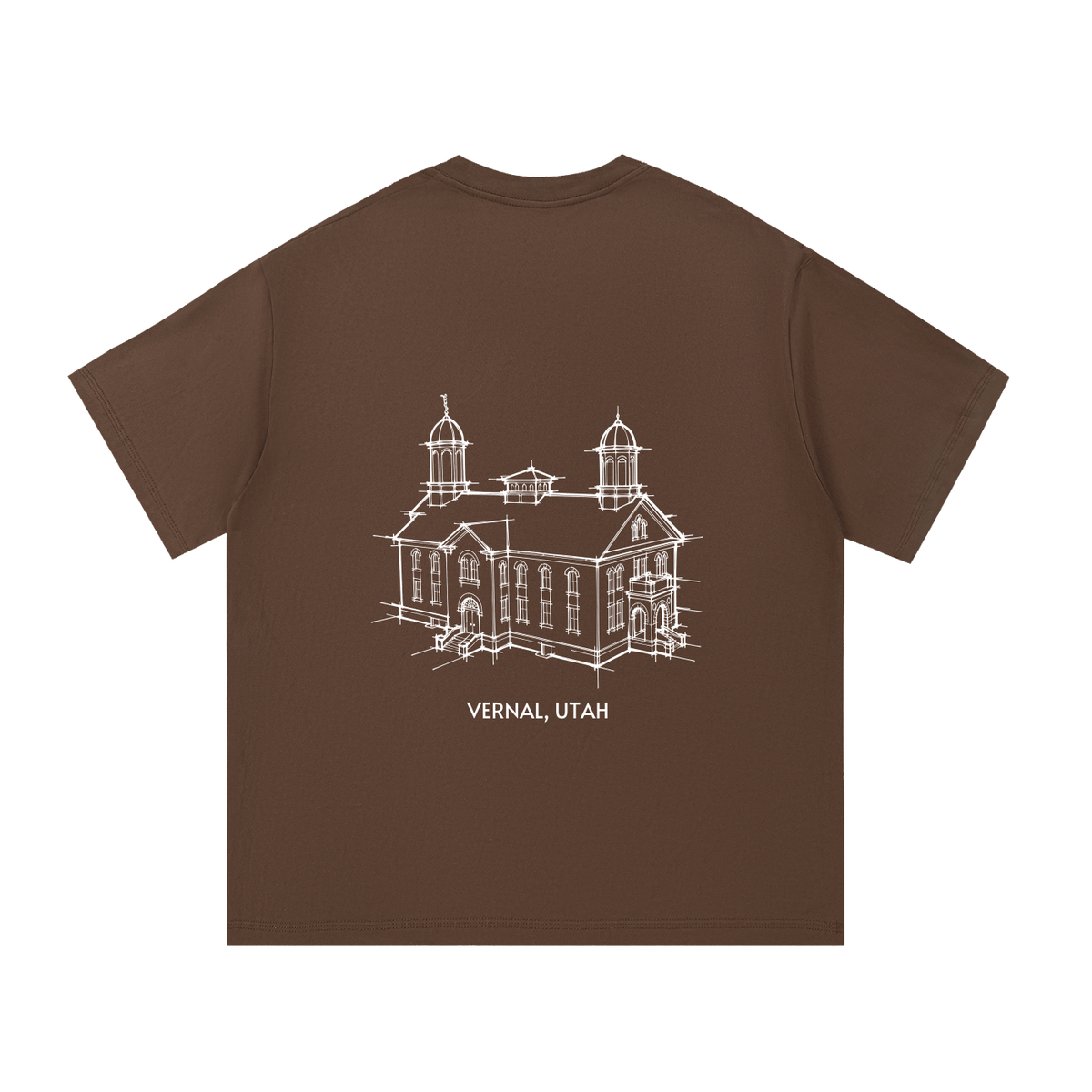 Essential Heavyweight Temple Tee (Vernal)