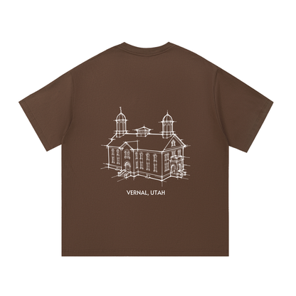 Essential Heavyweight Temple Tee (Vernal)