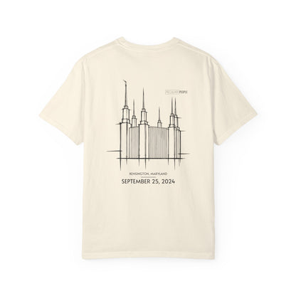 Essential Temple Tee – with personalizable date (Washington D.C.)