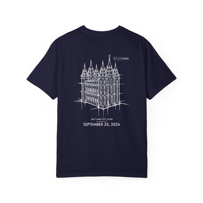 Essential Temple Tee – with personalizable date