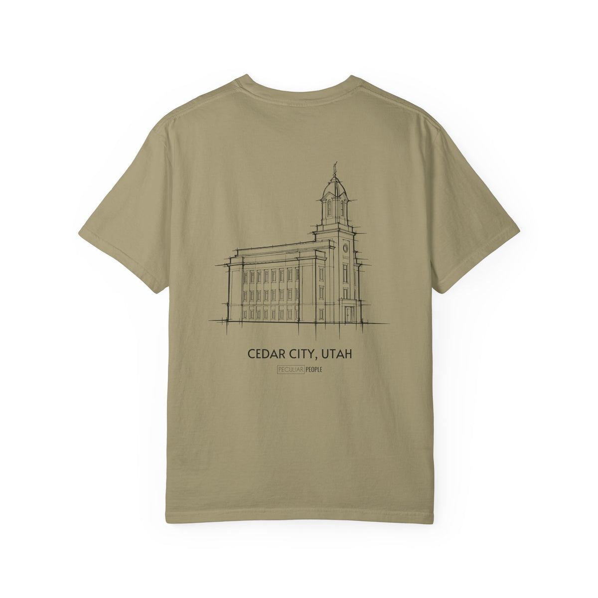 Essential Temple Tee (Cedar City)