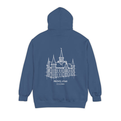Pillar Temple Hoodie (Provo City Center)