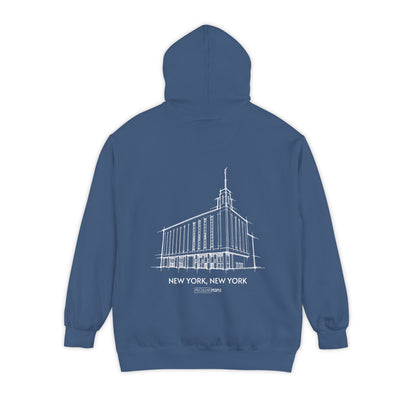 Pillar Temple Hoodie (Manhattan)