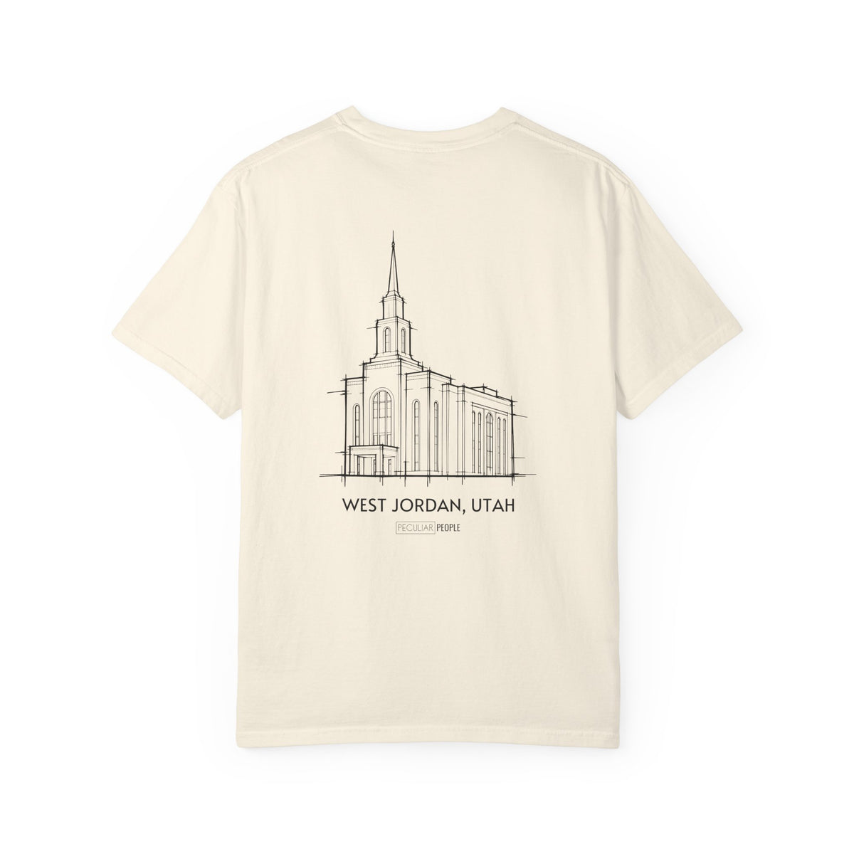 Essential Temple Tee (West Jordan)