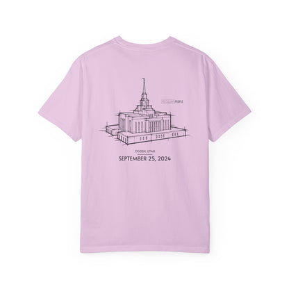 Essential Temple Tee – with personalizable date (Ogden)