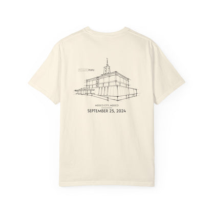 Essential Temple Tee – with personalizable date (Mexico City)