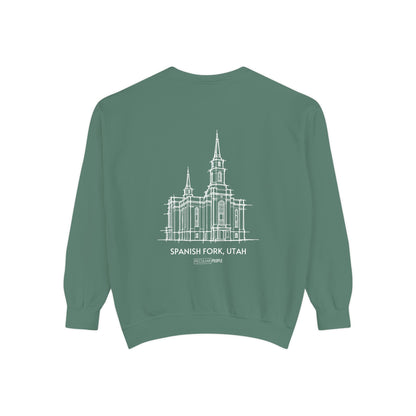 Classic Temple Crew Sweatshirt (Spanish Fork)