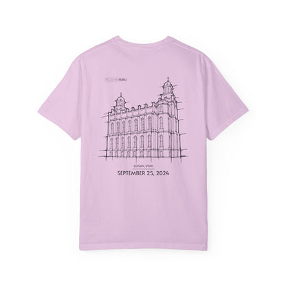 Essential Temple Tee – with personalizable date (Logan)