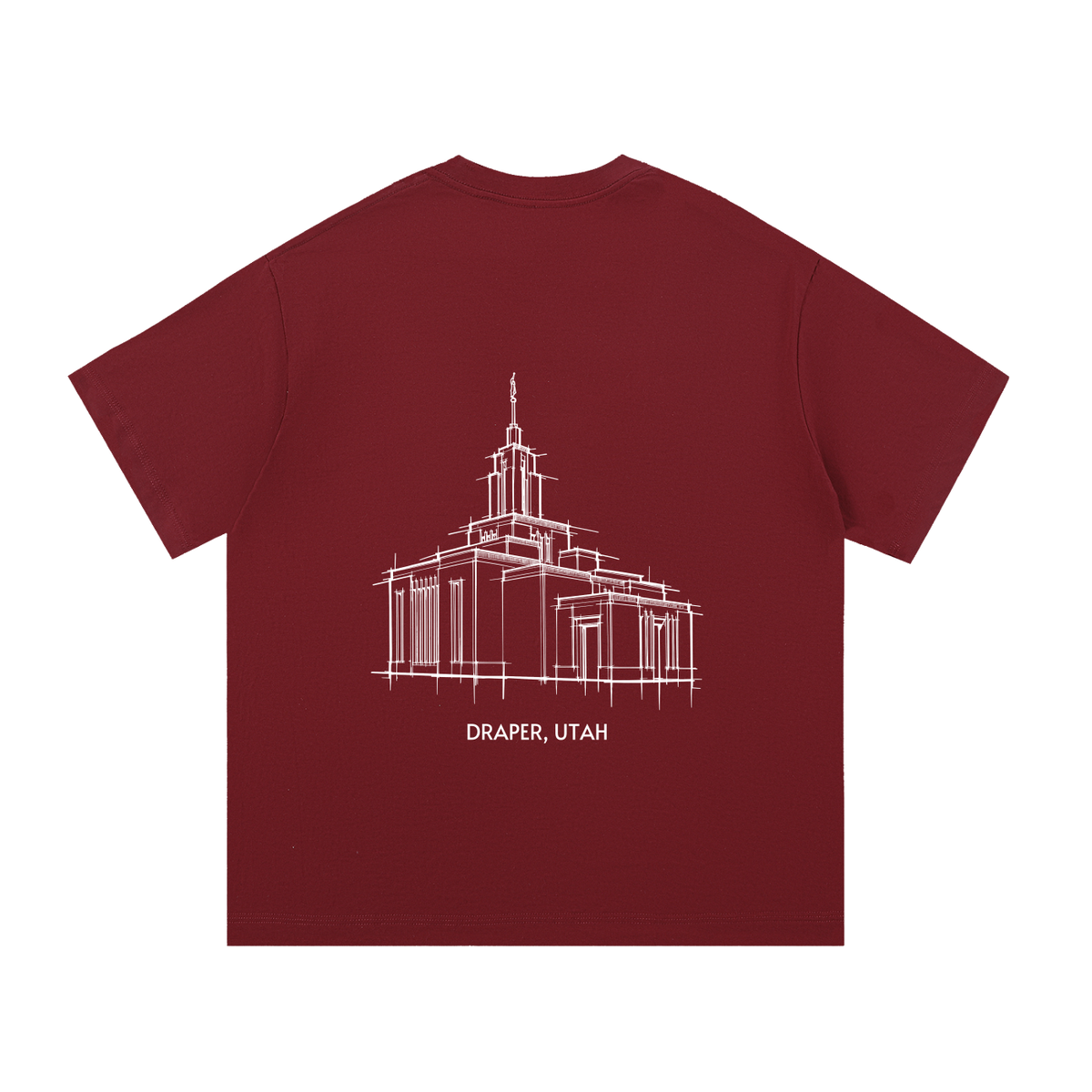 Essential Heavyweight Temple Tee (Draper)