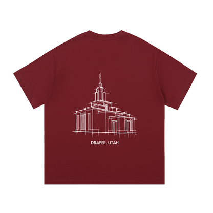 Essential Heavyweight Temple Tee (Draper)