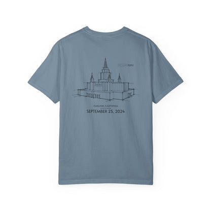 Essential Temple Tee – with personalizable date (Oakland)
