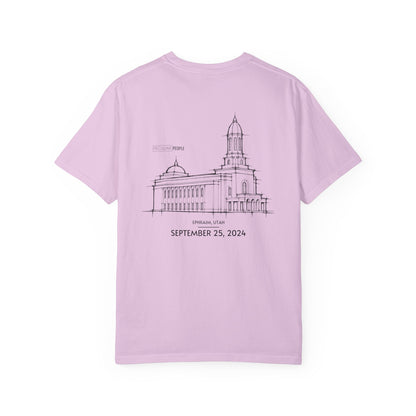 Essential Temple Tee – with personalizable date (Ephraim)