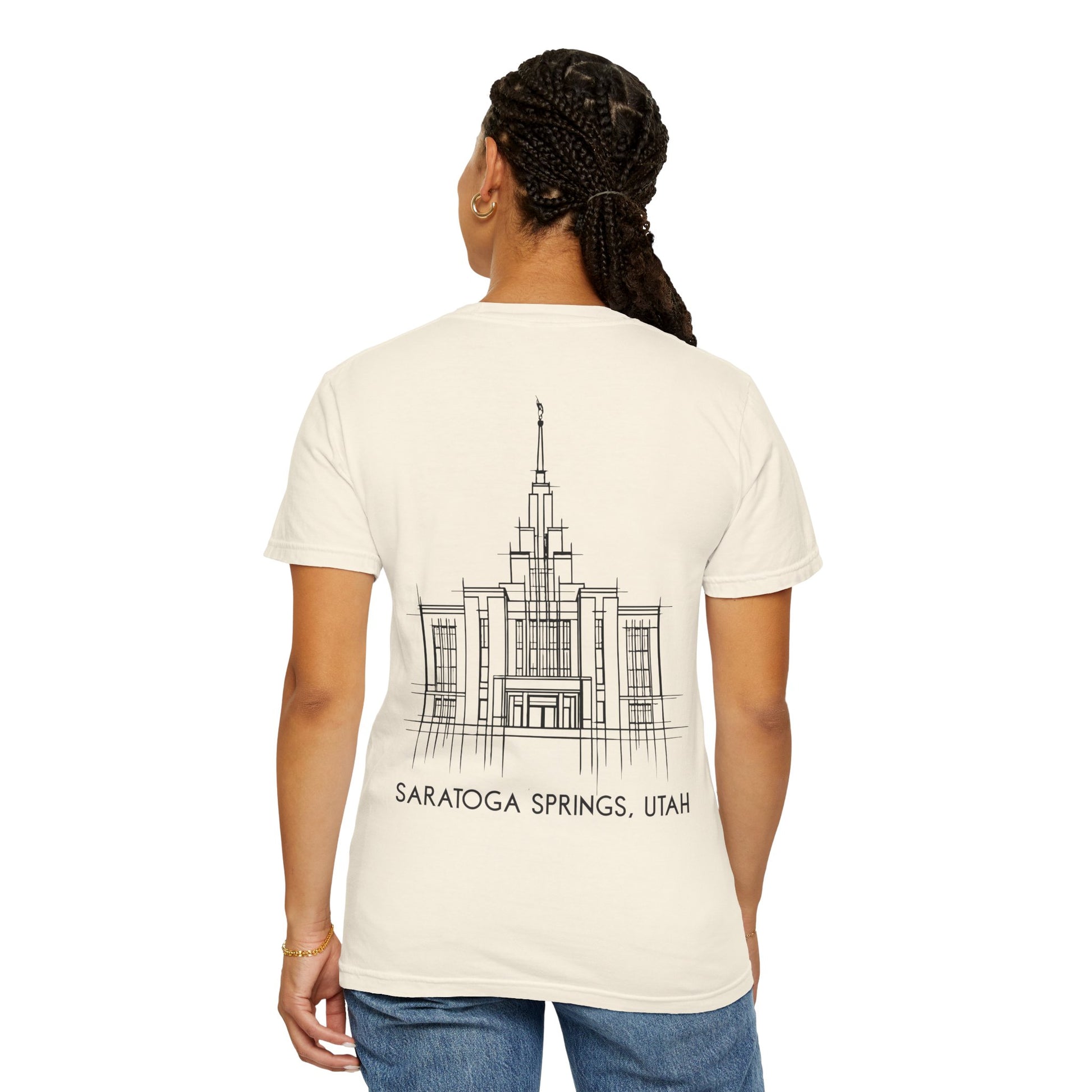Essential Tee - Saratoga Springs Temple