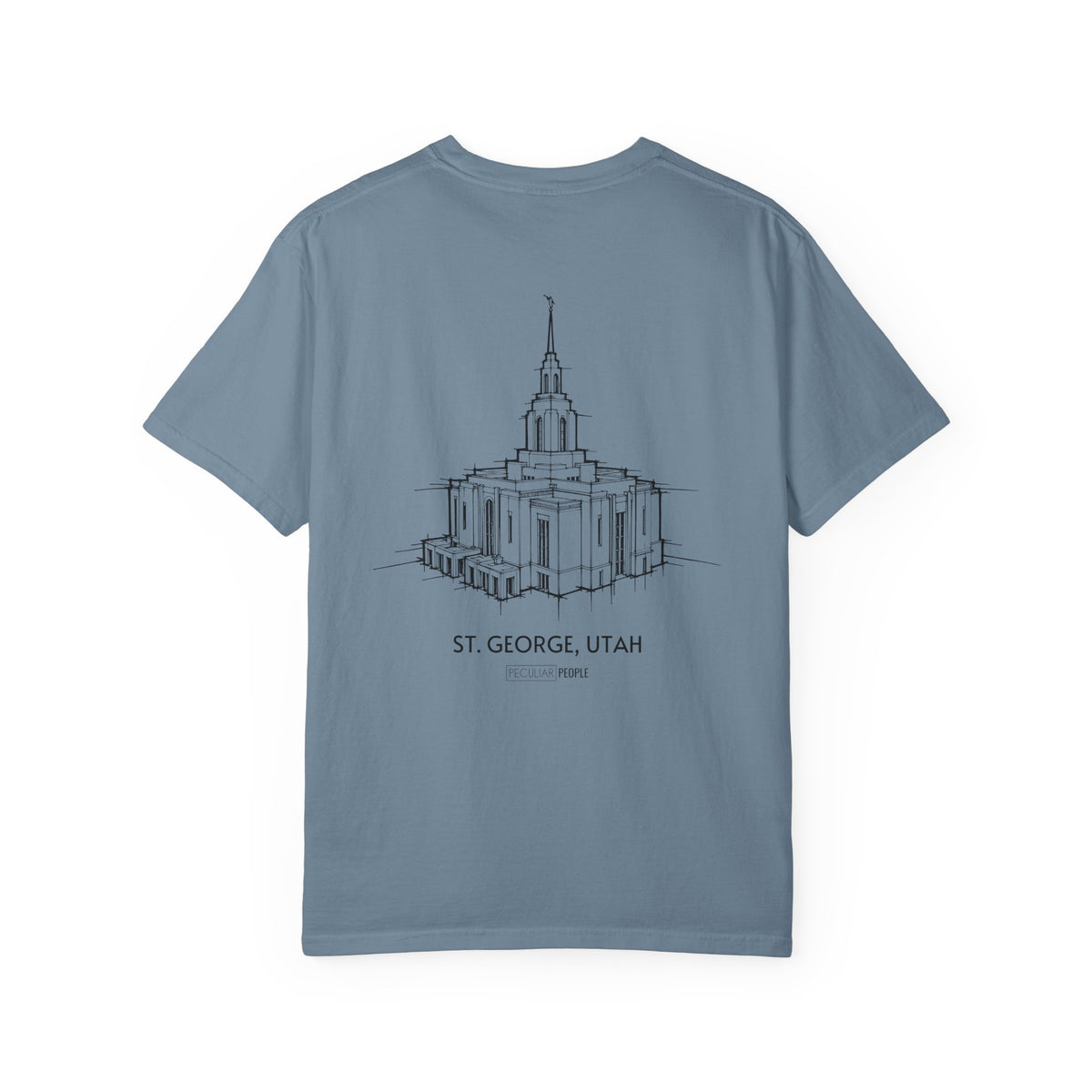 Essential Temple Tee (Red Cliffs)