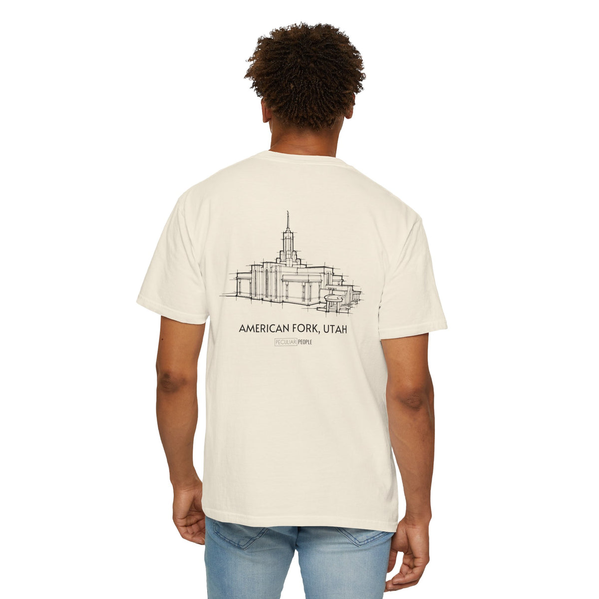 Essential Temple Tee (Mount Timpanogos)