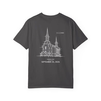 Essential Temple Tee – with personalizable date (Lindon)