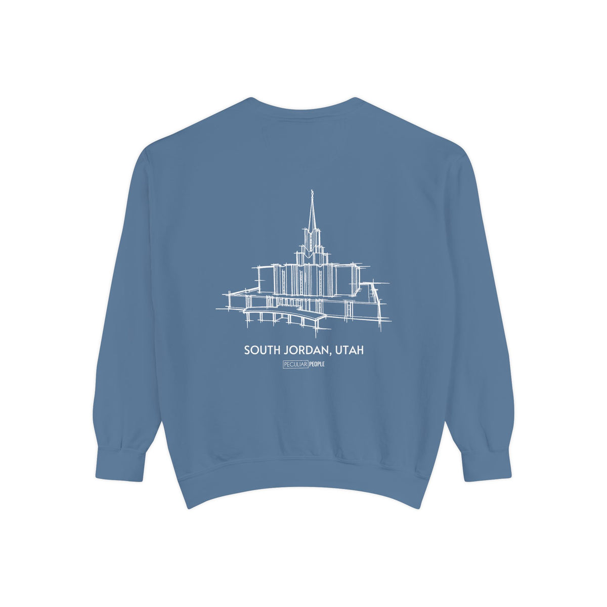 Classic Temple Crew Sweatshirt (Jordan River)
