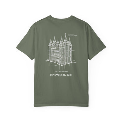 Essential Temple Tee – with personalizable date