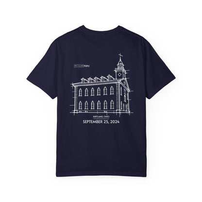 Essential Temple Tee – with personalizable date (Kirtland)