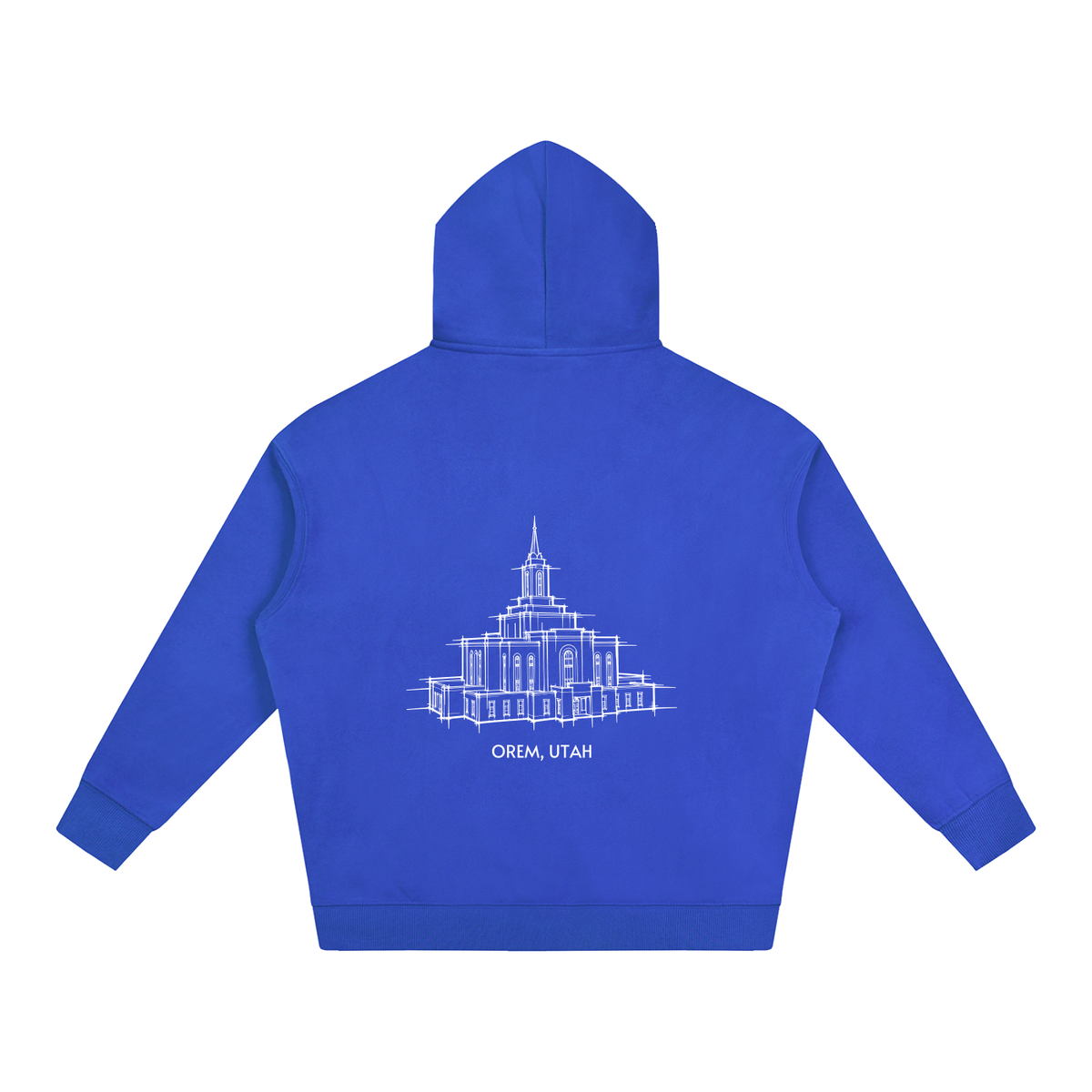 Ultra-soft Oversized Temple Hoodie (Orem)
