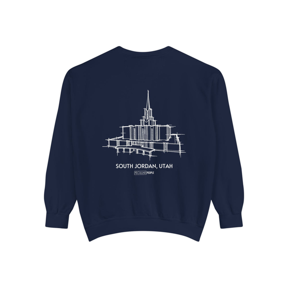 Classic Temple Crew Sweatshirt (Jordan River)