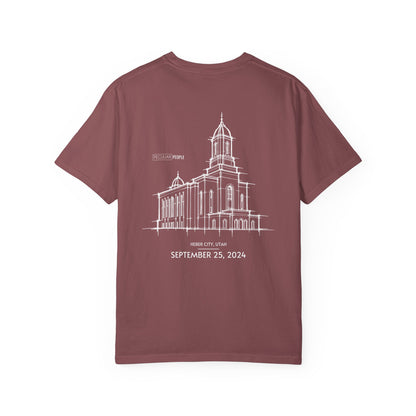 Essential Temple Tee – with personalizable date (Heber Valley)