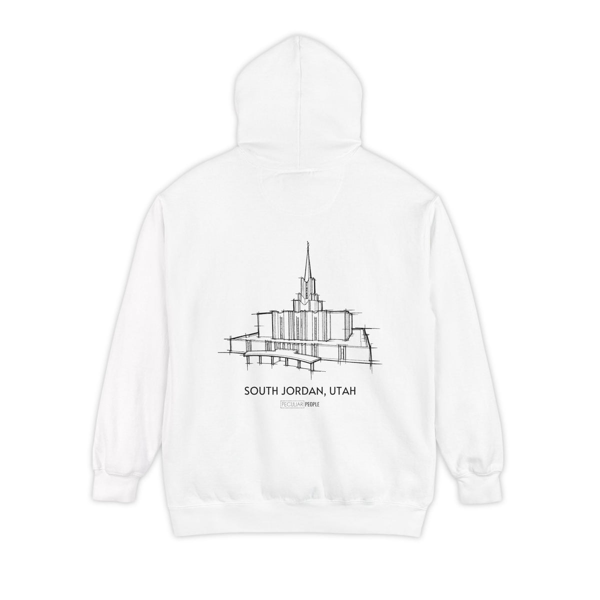 Pillar Temple Hoodie (Jordan River)