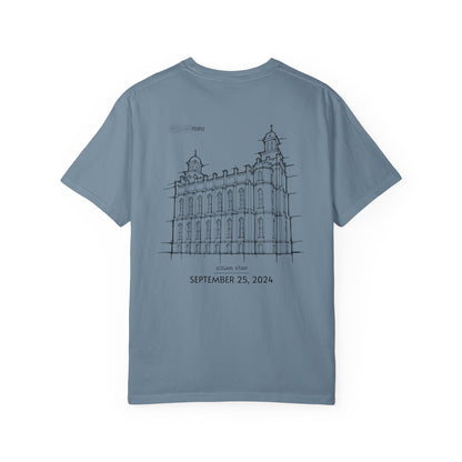 Essential Temple Tee – with personalizable date (Logan)