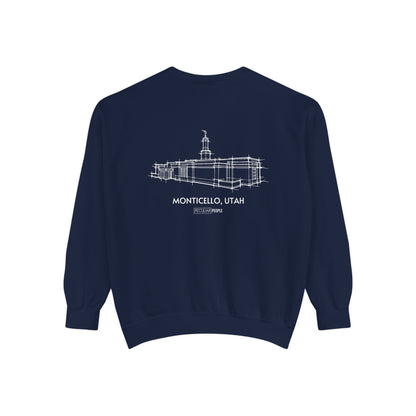 Classic Temple Crew Sweatshirt (Monticello)