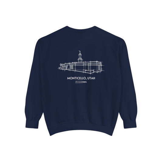 Classic Temple Crew Sweatshirt (Monticello)