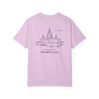 Essential Temple Tee – with personalizable date (Oakland)