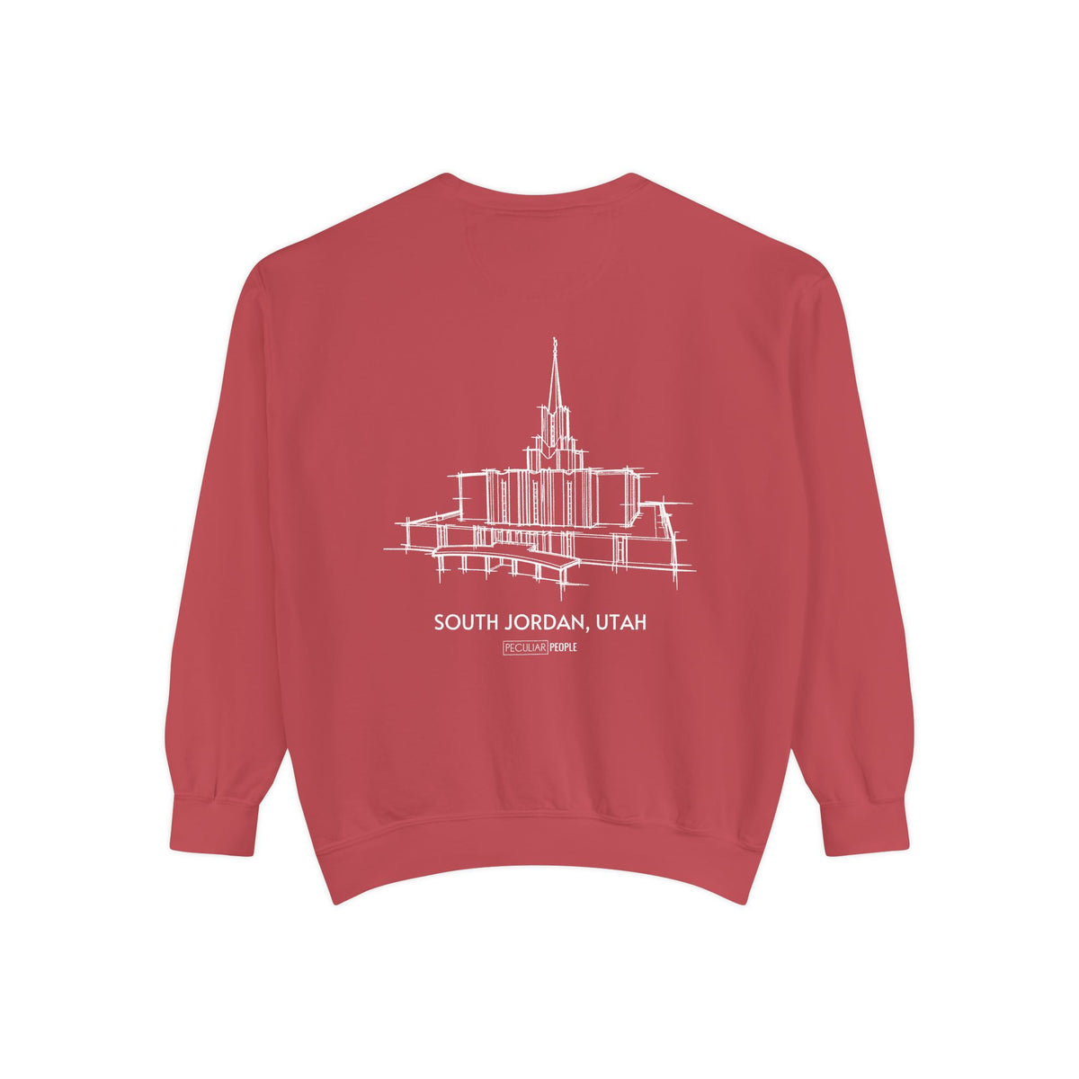 Classic Temple Crew Sweatshirt (Jordan River)