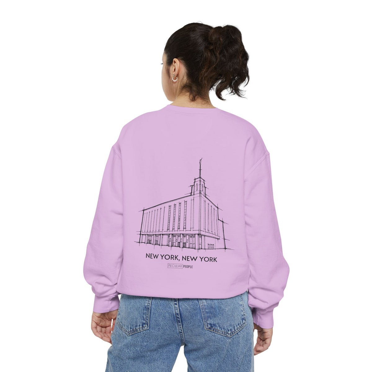 Classic Temple Crew Sweatshirt (Manhattan)