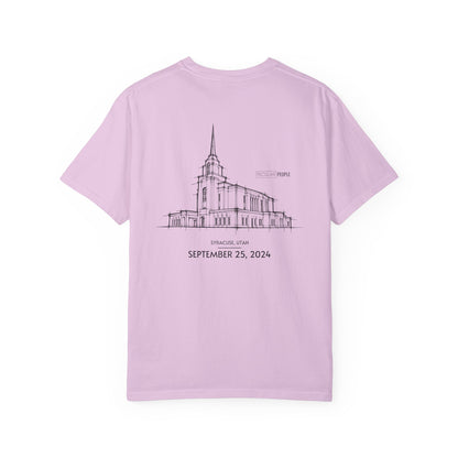 Essential Temple Tee – with personalizable date (Syracuse)