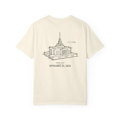 Essential Temple Tee – with personalizable date (Ogden)