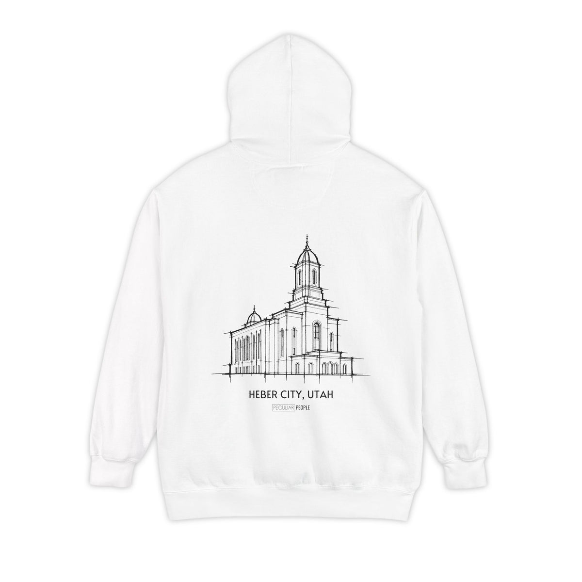 Pillar Temple Hoodie (Heber Valley)