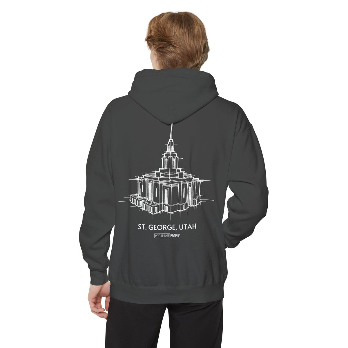 Pillar Temple Hoodie (Red Cliffs)