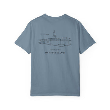 Essential Temple Tee – with personalizable date (Monticello)