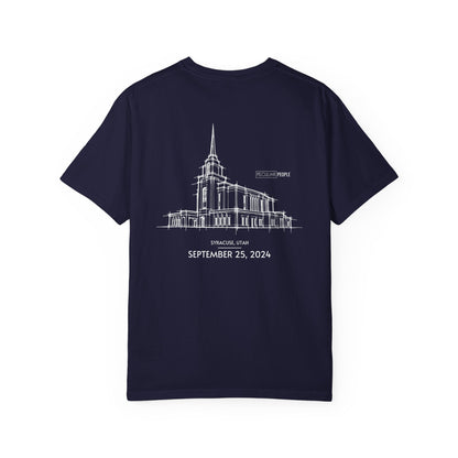 Essential Temple Tee – with personalizable date (Syracuse)