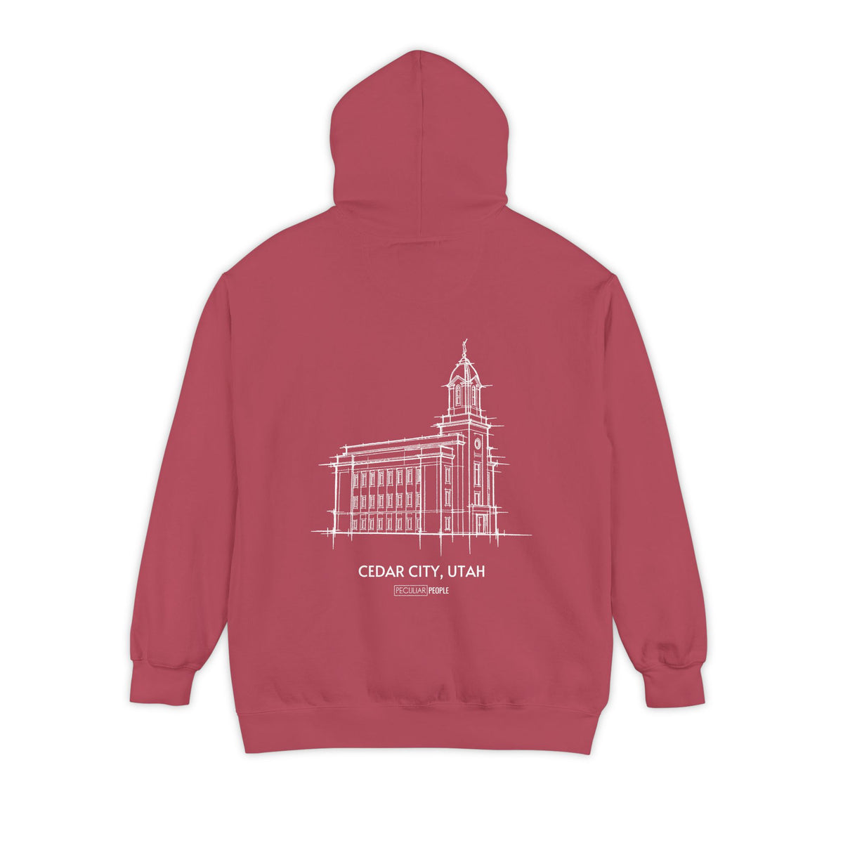 Pillar Temple Hoodie (Cedar City)