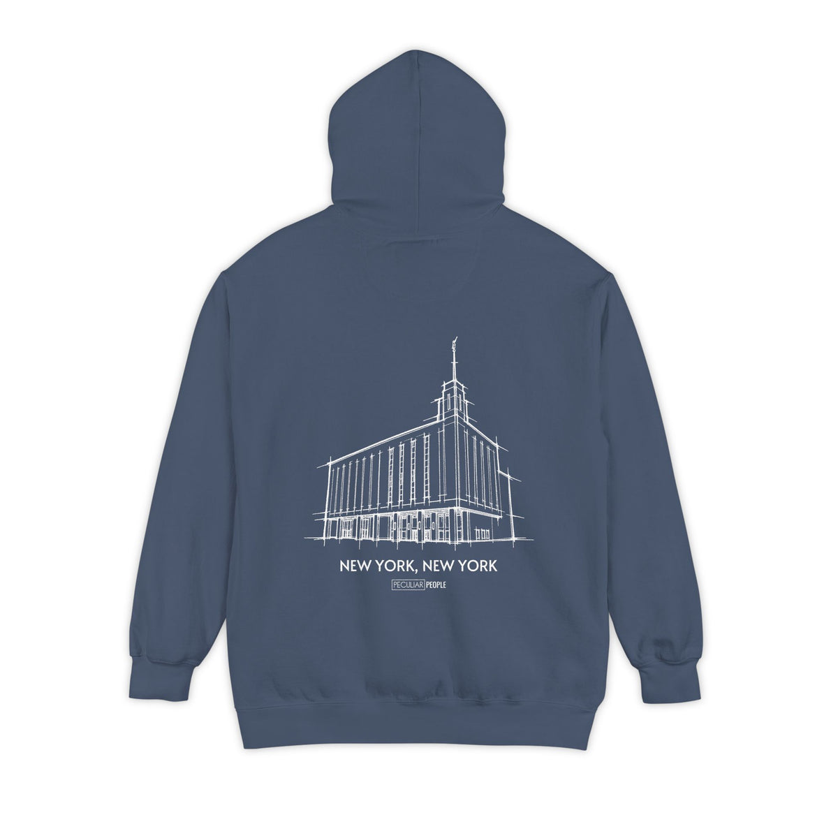 Pillar Temple Hoodie (Manhattan)