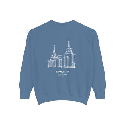 Classic Temple Crew Sweatshirt (Rome)