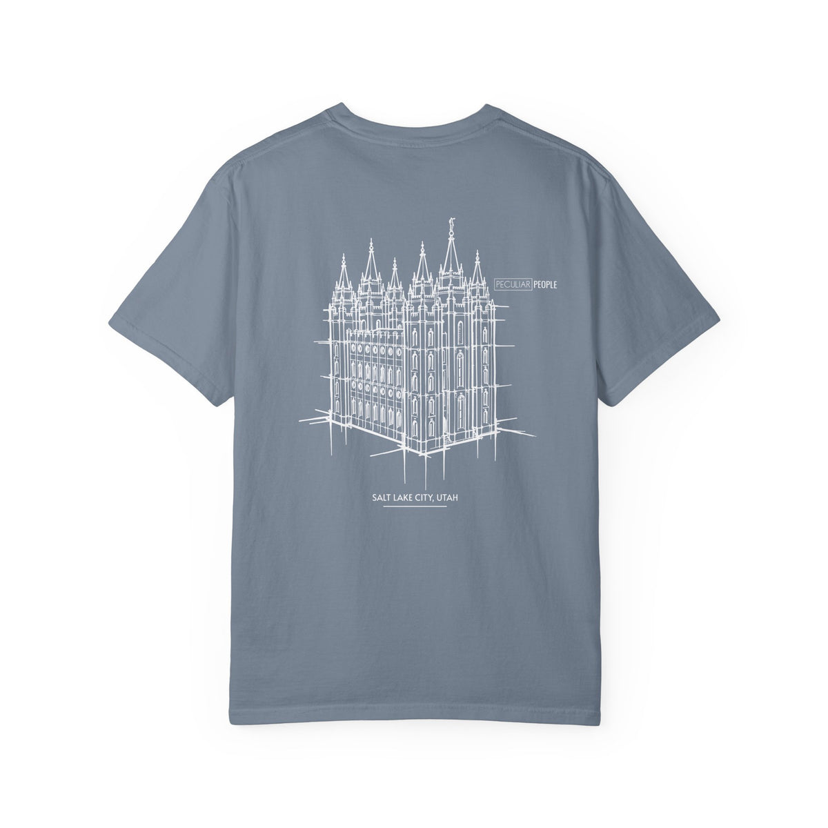 Essential Temple Tee – with personalizable date
